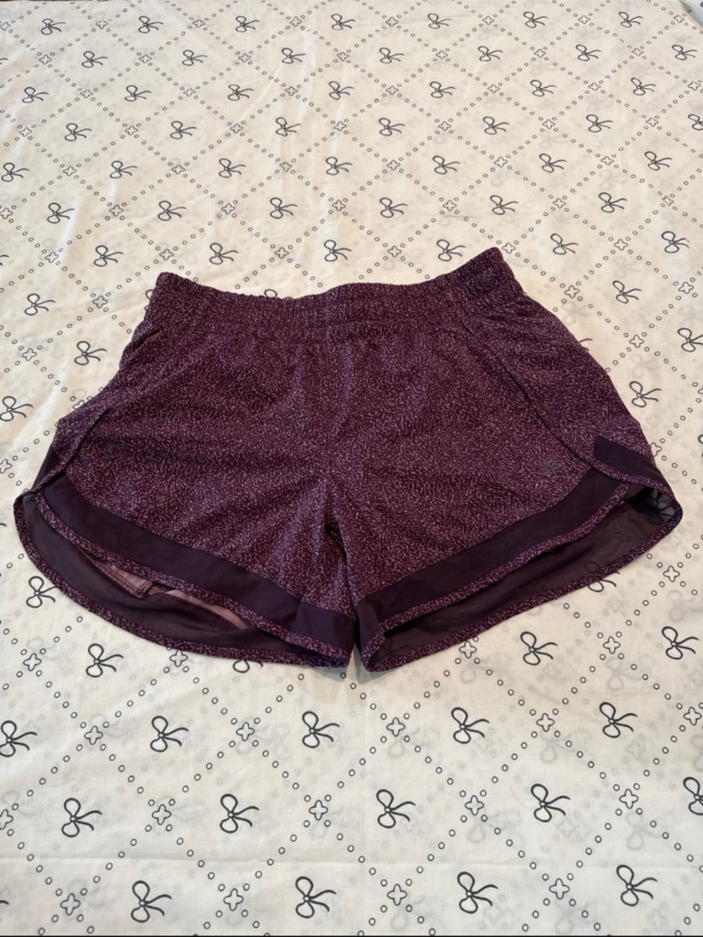 Athleta purple athletic running shorts size XS